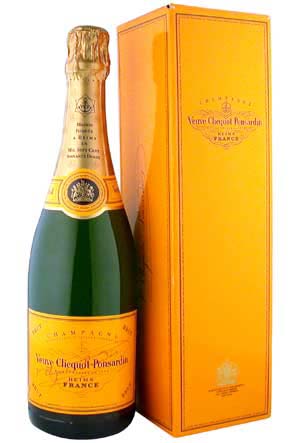 Veuve Clicquot Box Yellow - Brut Company & with Morrell NV - Label Gift