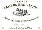 Chteau Bahans Haut-Brion - Pessac-Lognan 1995 (750ml)
