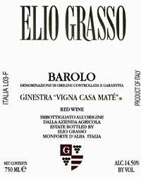 Elio Grasso - Barolo Ginestra Vigna Casa Mat 2019 (1.5L) (1.5L)
