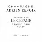 Adrien Renoir - Extra-Brut Grand Cru Le Cepage Verzy Champagne 2019 (1500)