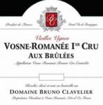 Bruno Clavelier - Vosne Romanee 1er Cru Brulees 2010 (Pre-arrival) (750)