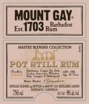 Mount Gay - Master Blender Collection Pot Still Rum 0 (750)