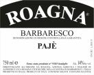 Roagna - Barbaresco Paje 2018 (750)