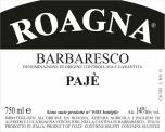 Roagna - Barbaresco Paje 2017 (750)