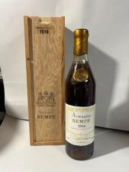 Sempe - Armagnac Vintage 1914 Bottled 1999 (700ml) (700ml)